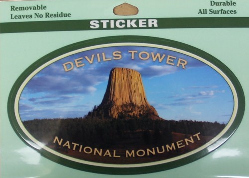 Devils Tower Panoramic Sticker