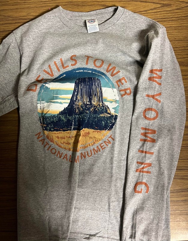 Devils Tower Grey Long Sleeve