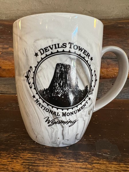 Devils Tower Marble Mug
