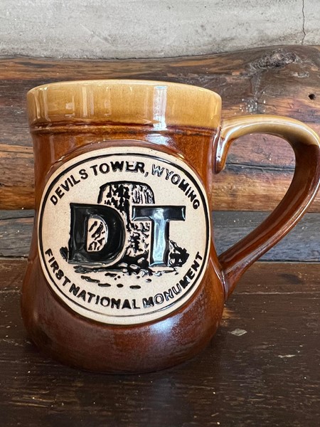 Devils Tower Oval Mug