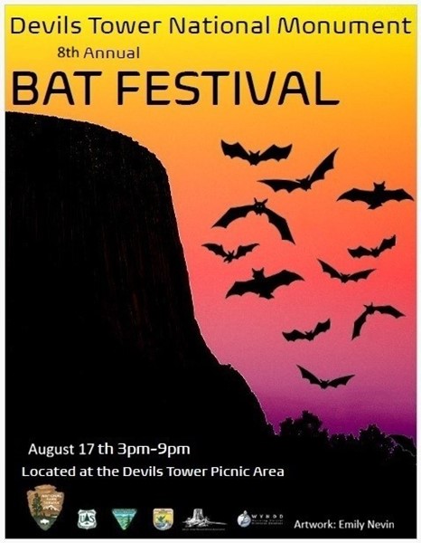 Devils Tower Bat Fest Poster